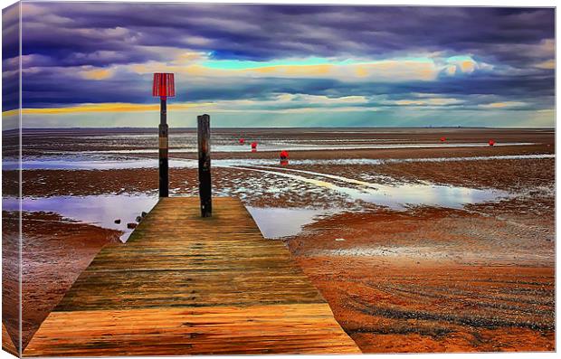 Cleethorpes Beach Lincolnshire Canvas Print by paul jenkinson
