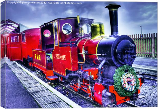 BMR Mountaineer Cleethorpes Light Railway Canvas Print by paul jenkinson