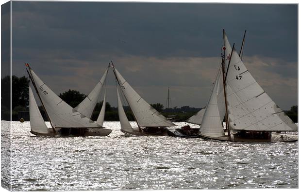  Mast 2 Mast Canvas Print by Paul Nichols