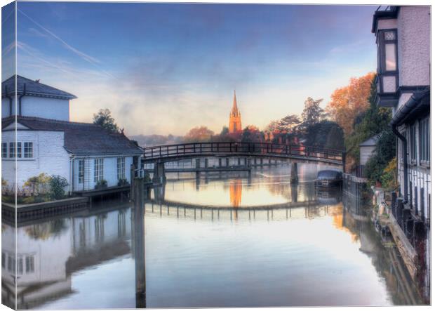 Marlow Church  Canvas Print by Mick Vogel
