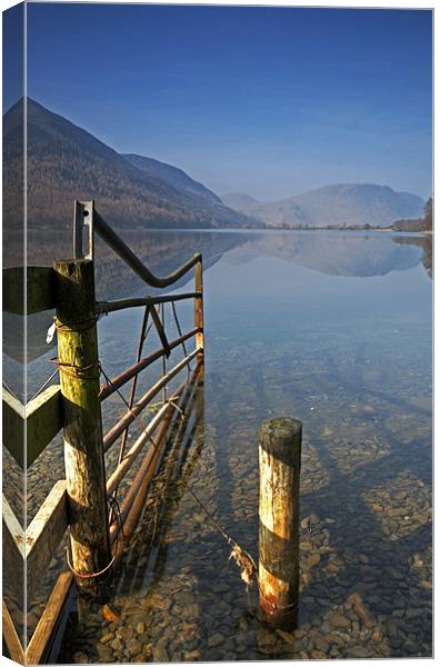 Buttermere Canvas Print by Tracey Whitefoot