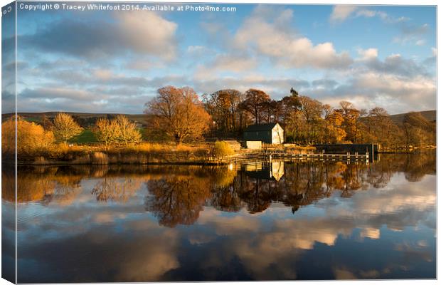 Ullswater Reflections  Canvas Print by Tracey Whitefoot