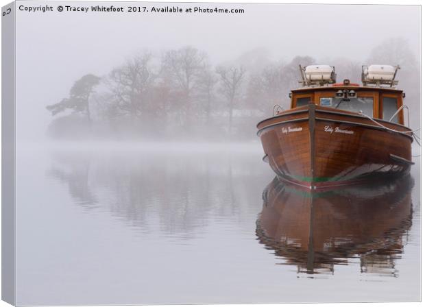 Lady of the Lake  Canvas Print by Tracey Whitefoot