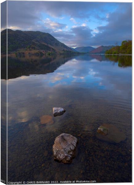 Ullswater Moods Canvas Print by CHRIS BARNARD