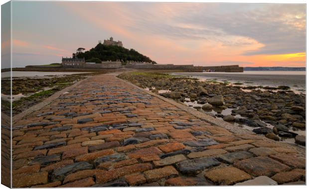 St Michael's Mount Canvas Print by CHRIS BARNARD