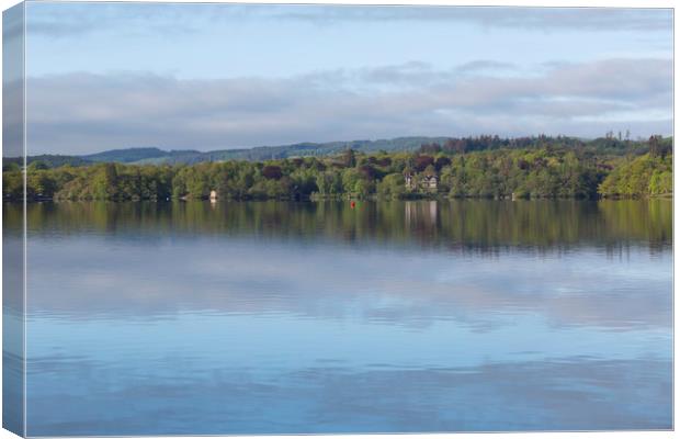 Windermere View Canvas Print by CHRIS BARNARD