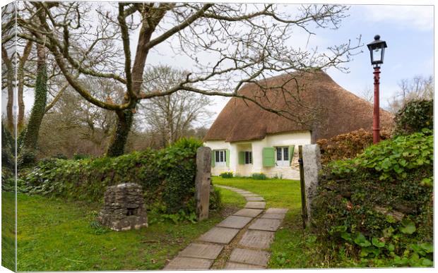 Quaker Meeting House Canvas Print by CHRIS BARNARD