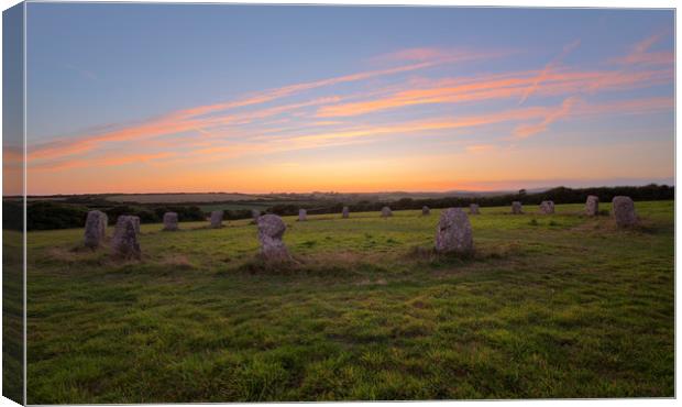 Merry Maidens Canvas Print by CHRIS BARNARD