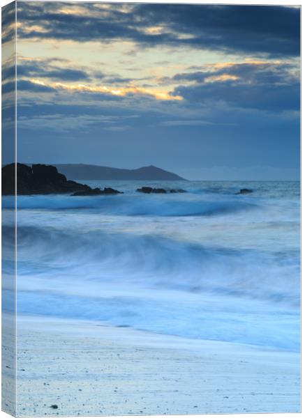 Portwrinkle Dawn Canvas Print by CHRIS BARNARD