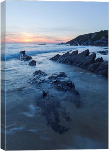 Dollar Cove Canvas Print by CHRIS BARNARD