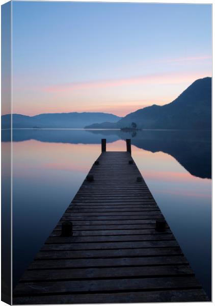 Ullswater Dawn Canvas Print by CHRIS BARNARD