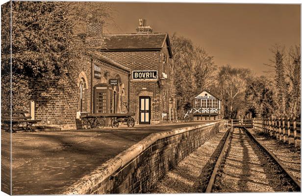 Hadlow Road Station Canvas Print by Pete Lawless