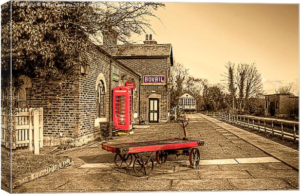 Hadlow Road Station Canvas Print by Pete Lawless