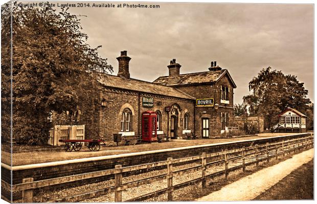  Hadlow Road Station Canvas Print by Pete Lawless