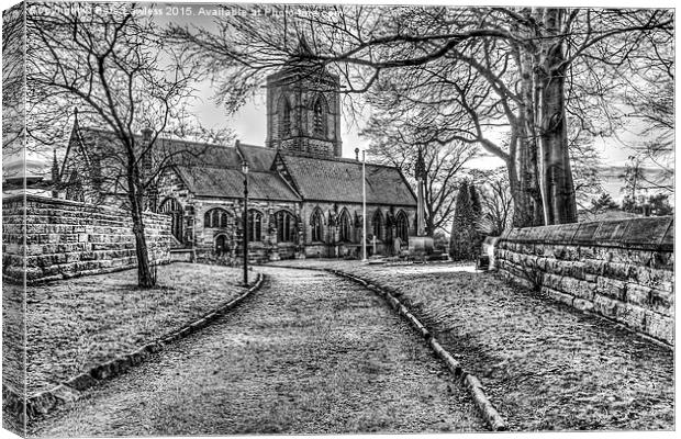  St Helen's Church Canvas Print by Pete Lawless