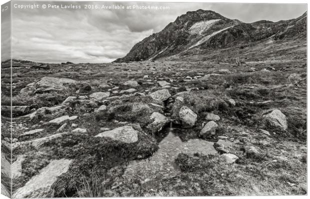 Tryfan Canvas Print by Pete Lawless