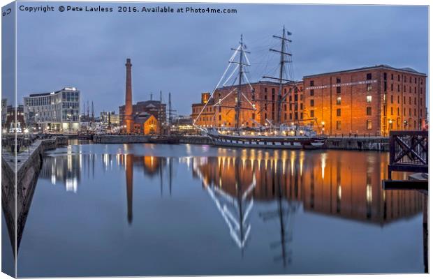Pump House  Canvas Print by Pete Lawless