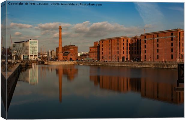 Pump House and Maritime Museum Canvas Print by Pete Lawless