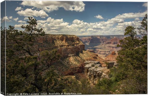 Grand Canyon Canvas Print by Pete Lawless