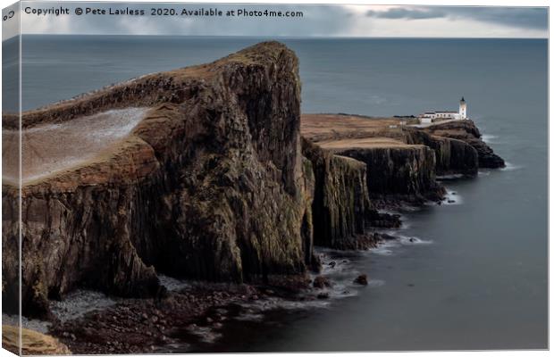Neist Point  Canvas Print by Pete Lawless
