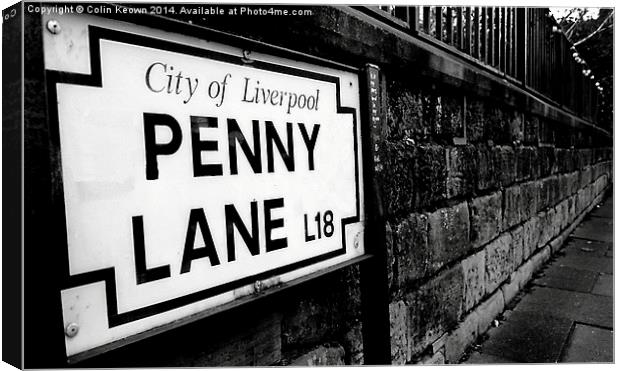  Penny Lane Canvas Print by Colin Keown