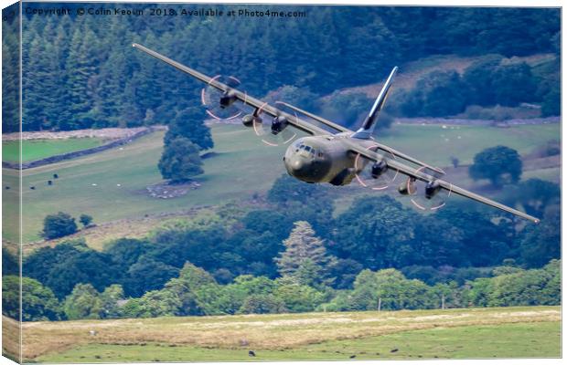 Hercules 206Sqn Canvas Print by Colin Keown