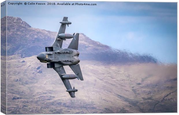 Tornado GR4 Canvas Print by Colin Keown