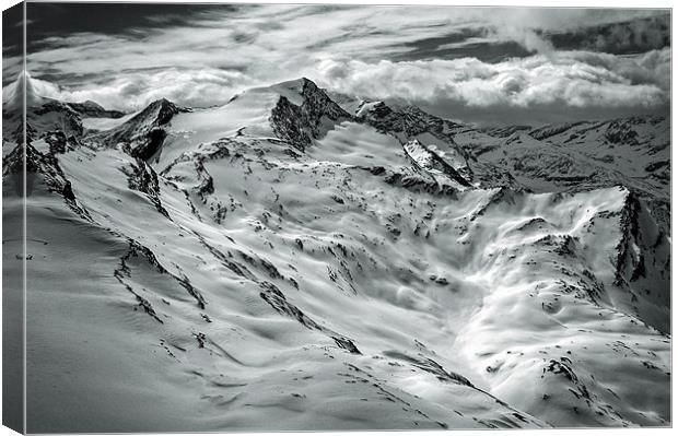 Austrian Alps Canvas Print by Jan Venter