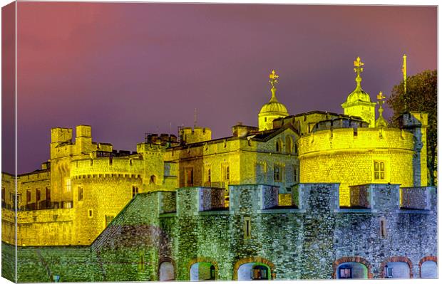 Tower of London Canvas Print by Jan Venter