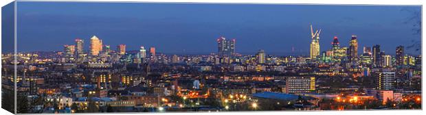 London Skyline Canvas Print by Jan Venter