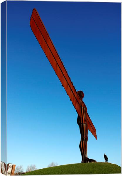 Angel of the North Canvas Print by Jan Venter