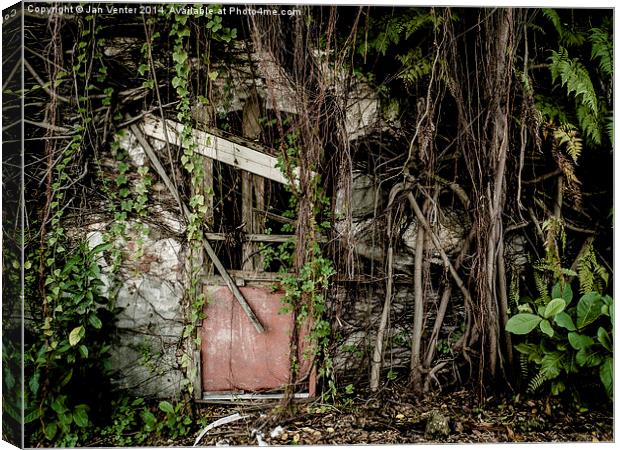  Abandoned Canvas Print by Jan Venter