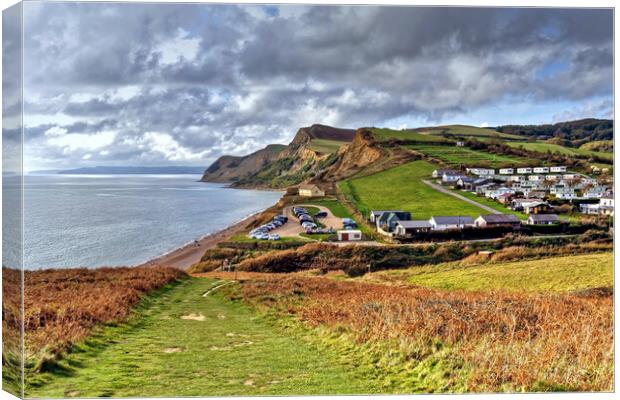 Eype Dorset Canvas Print by austin APPLEBY