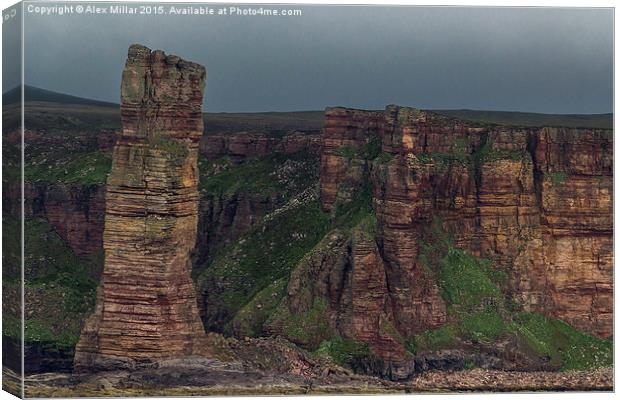  Old Man Of Hoy Canvas Print by Alex Millar