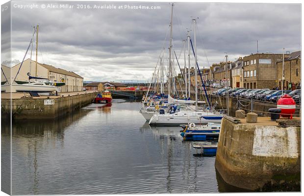 Lossiemouth Harbour Canvas Print by Alex Millar
