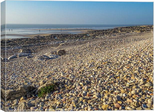 Sea View  Canvas Print by Jane Metters