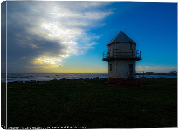 Old Lookout Tower Canvas Print by Jane Metters