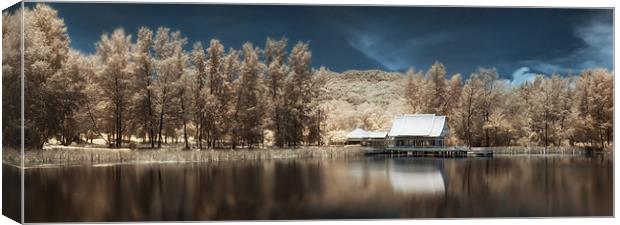 The Chapel Canvas Print by Michael Baldwin