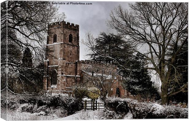  St Botolph's Church, Rugby, Warwickshire Canvas Print by Avril Harris