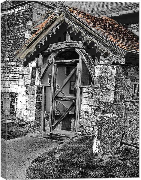 The Doorway Canvas Print by carin severn
