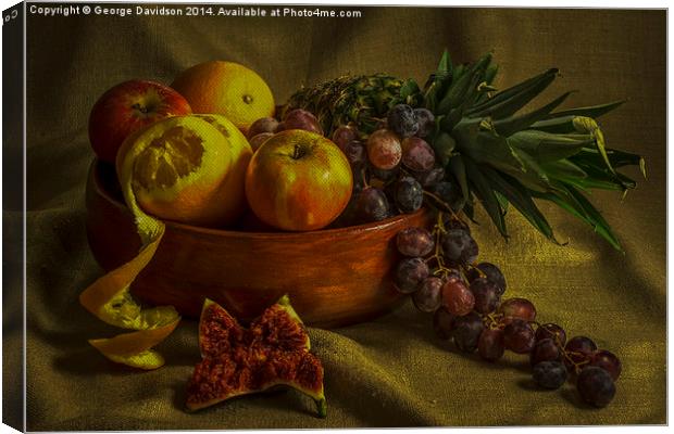 Fruitful Canvas Print by George Davidson