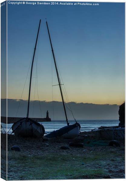 Tynemouth Canvas Print by George Davidson