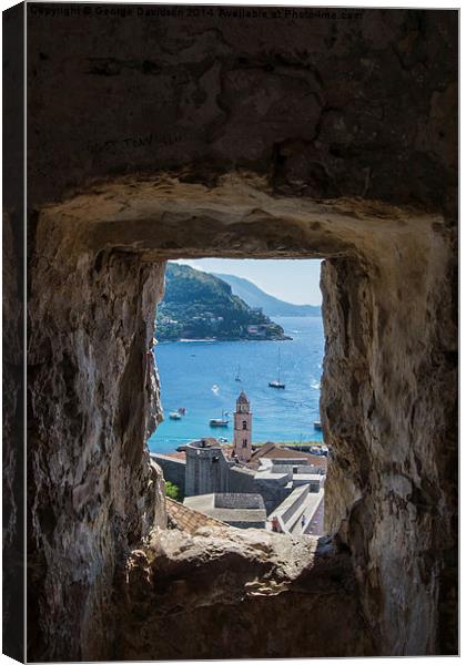  Window on the World Canvas Print by George Davidson