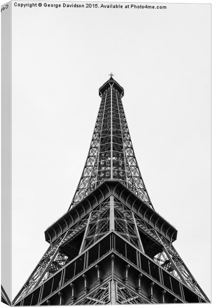  An Eyeful of Tower Canvas Print by George Davidson