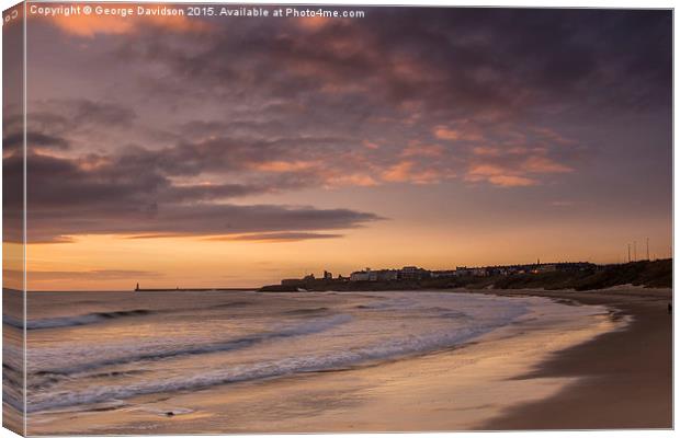  All the Way to Tynemouth Canvas Print by George Davidson