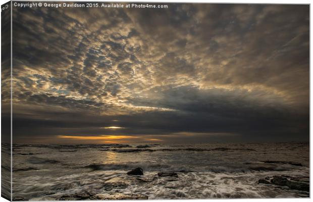  Away With the Night Canvas Print by George Davidson