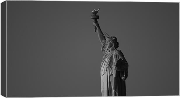 The Face of Liberty Canvas Print by Paul Finney