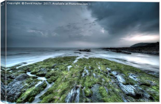 Croyde Canvas Print by David Haylor