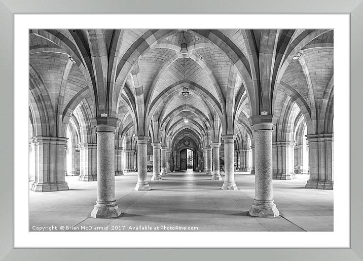 Buy Framed Mounted Prints of Cloisters by Brian McDiarmid