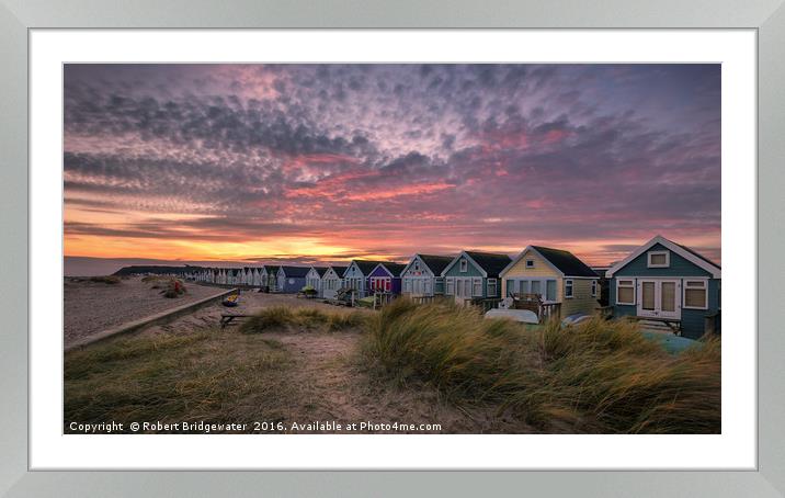 Buy Framed Mounted Prints of Sunset at Hengistbury Head by Robert Bridgewater